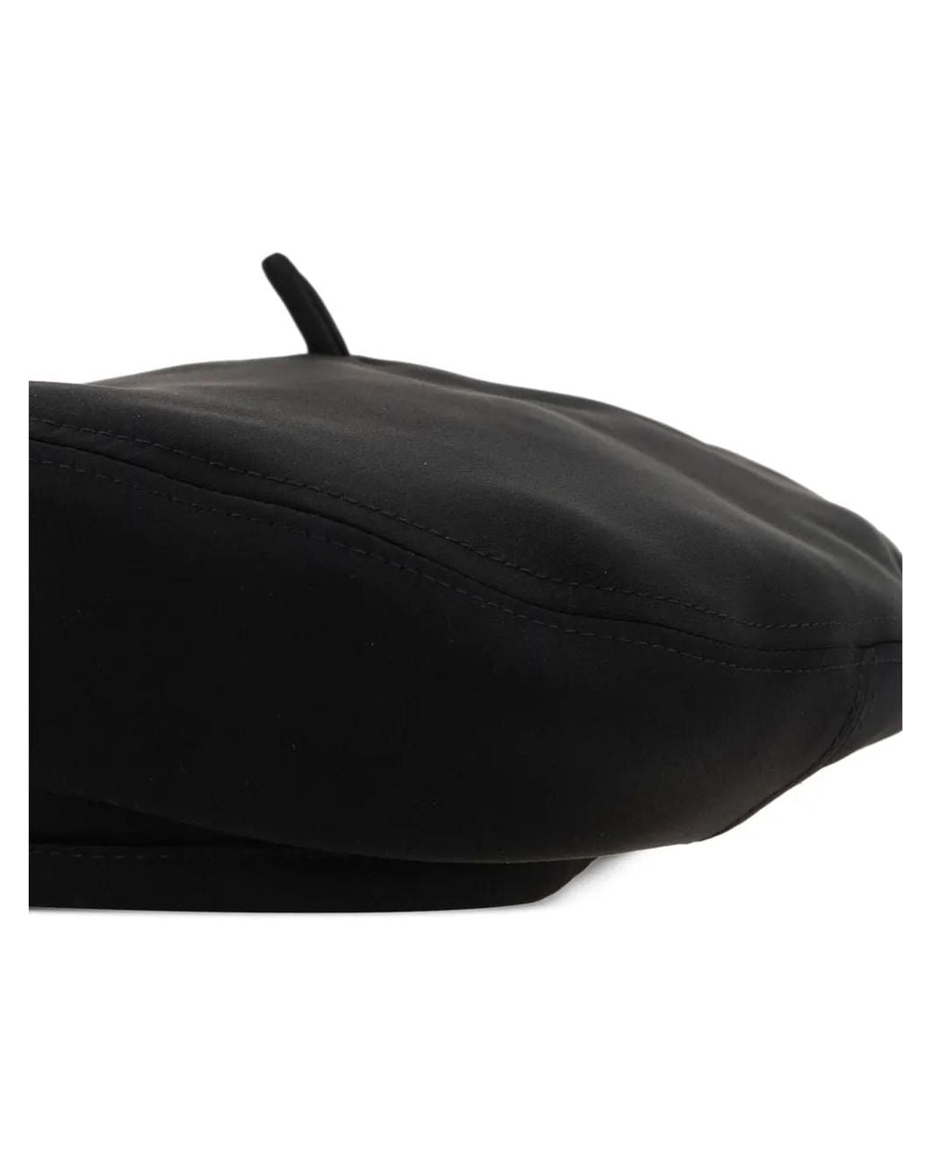 Loro Piana Black Basque Beret
