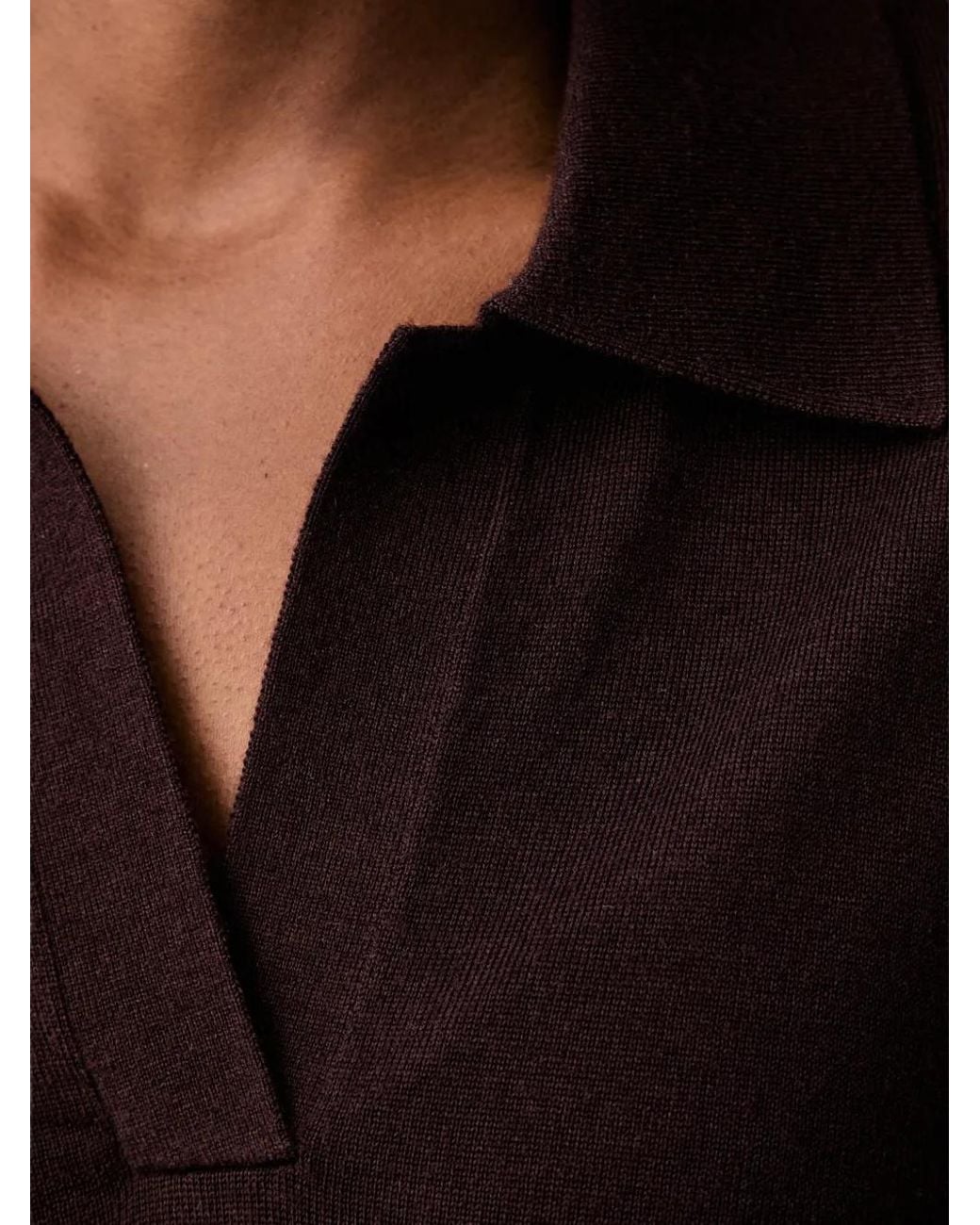 Marc O' Polo Black Polo-Collar T-Shirt