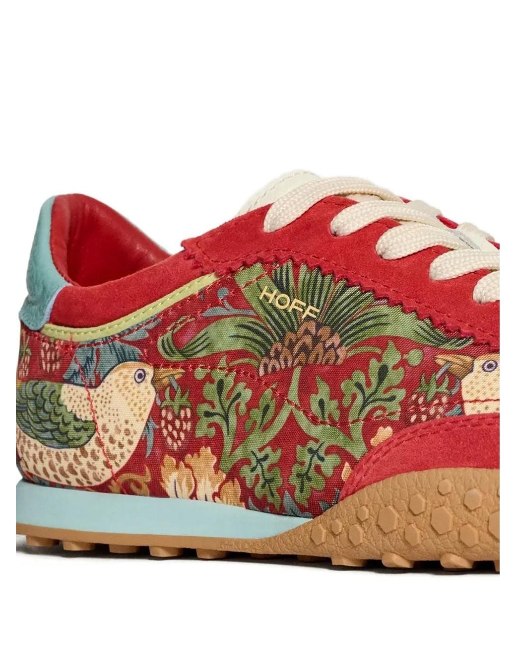 HOFF Red Bridge Morris Floral-Print Sneakers