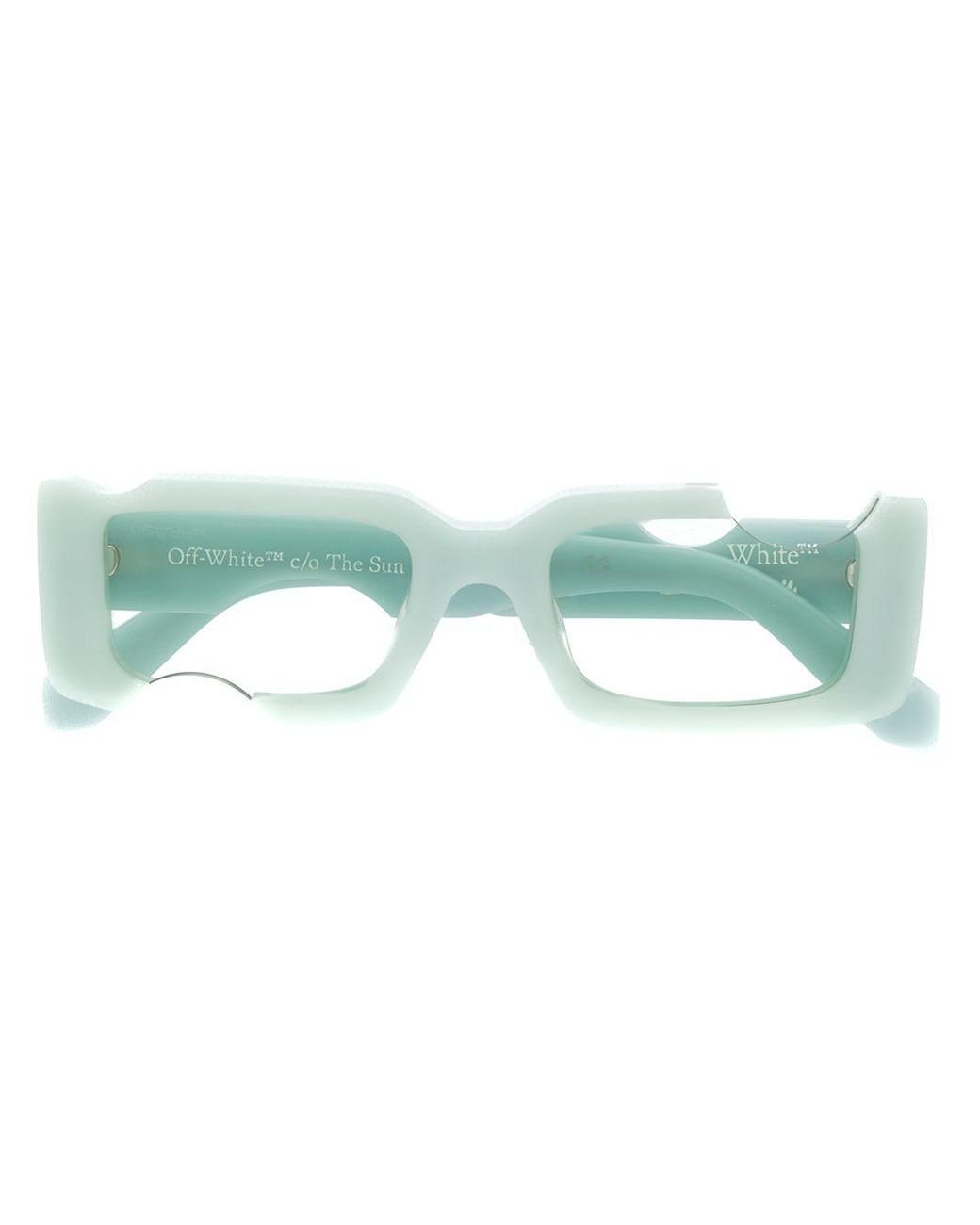 Off-White c/o Virgil Abloh Holes Rectangular-frame Sunglasses in
