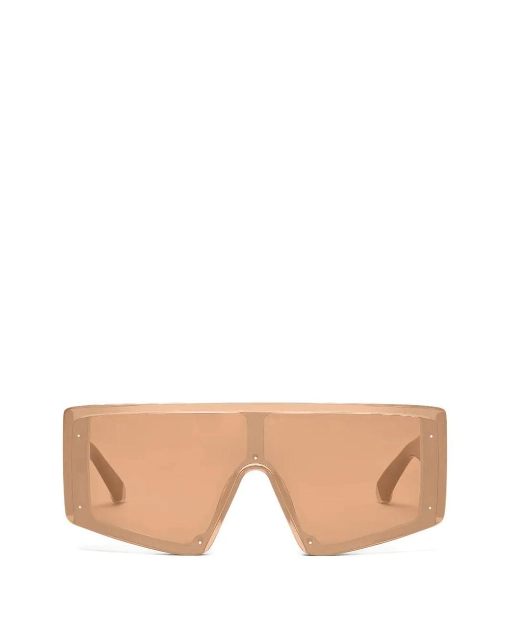 Stella McCartney Natural Geometric-Frame Sunglasses