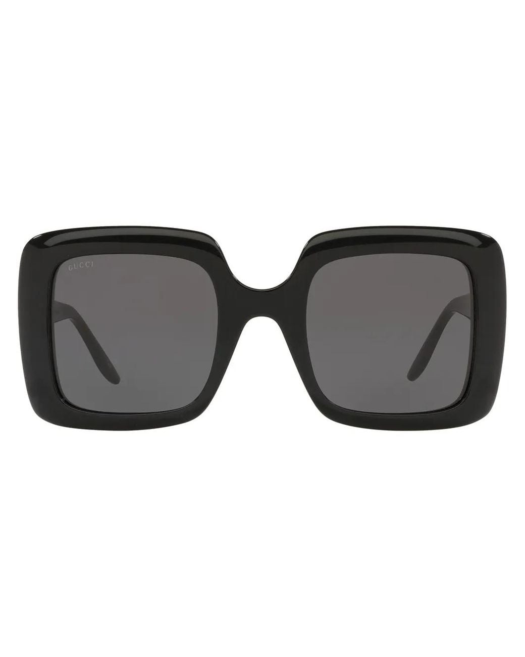 Gucci Black Square-Frame Sunglasses