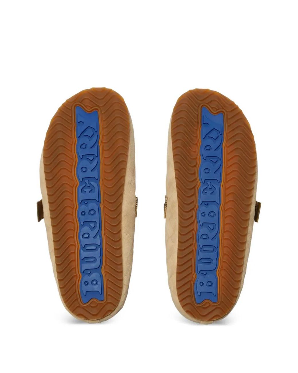 Burberry White Urchin Clogs