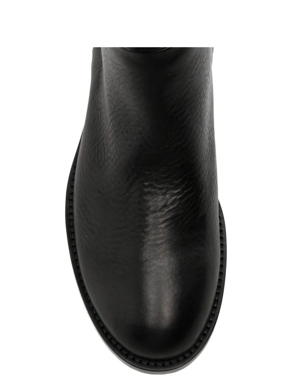 Agl Attilio Giusti Leombruni Black Zenit Grained Leather Boots