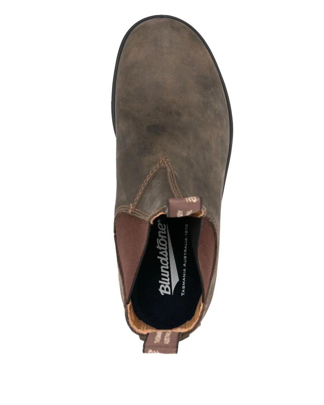 Blundstone Brown Elasticated Chelsea Boots