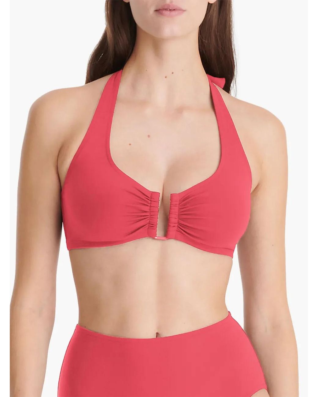 Eres Pink Dédicace Bikini Top