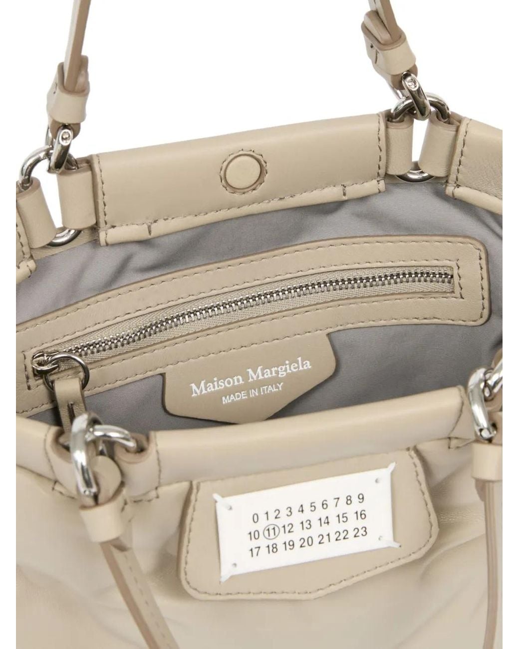 Maison Margiela Natural Small Glam Slam Tote Bag