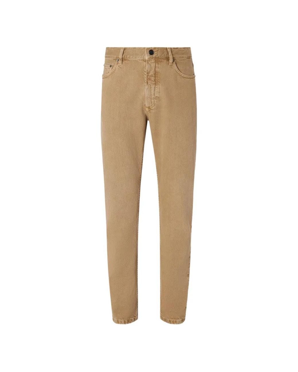 Zegna Natural Cotton Trousers for men