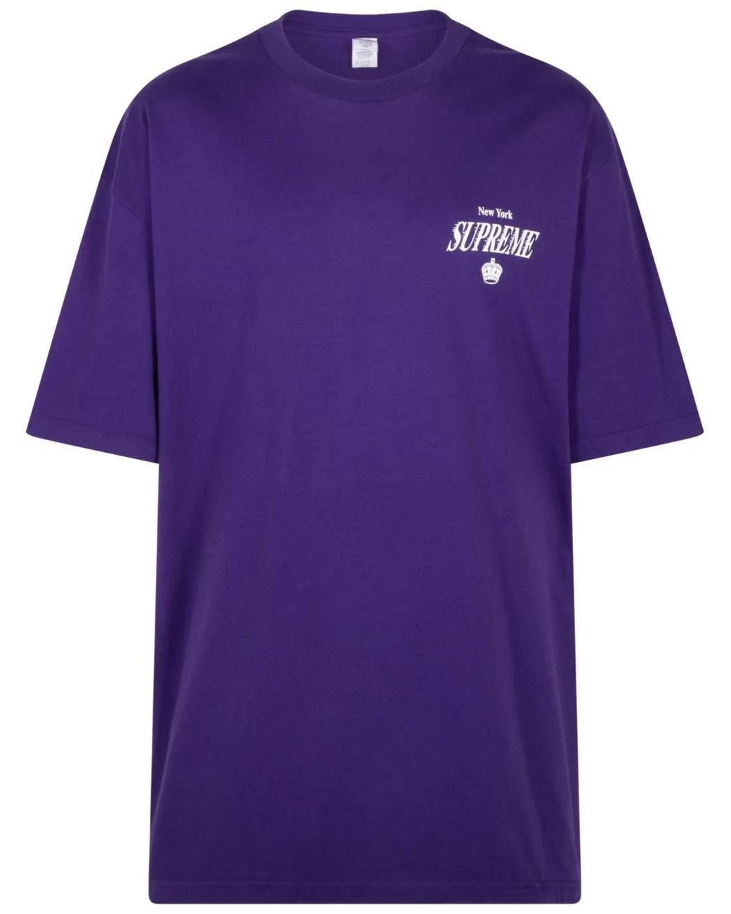 Supreme Purple 4 Life T-Shirt for men