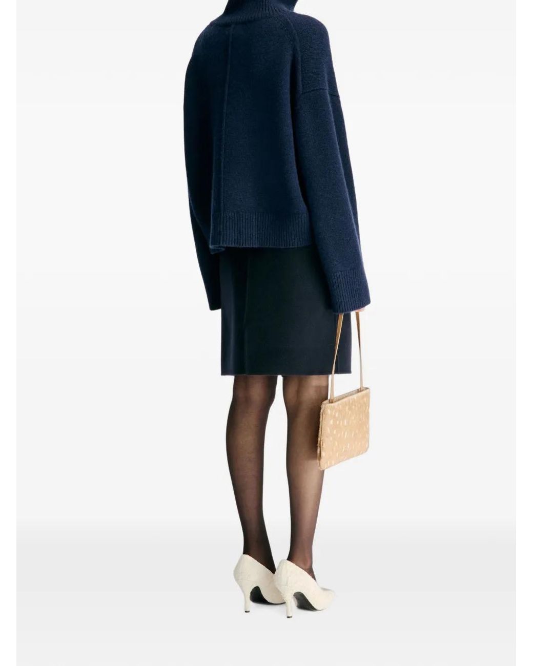 Loulou de Saison Blue Jonah Cashmere Sweater