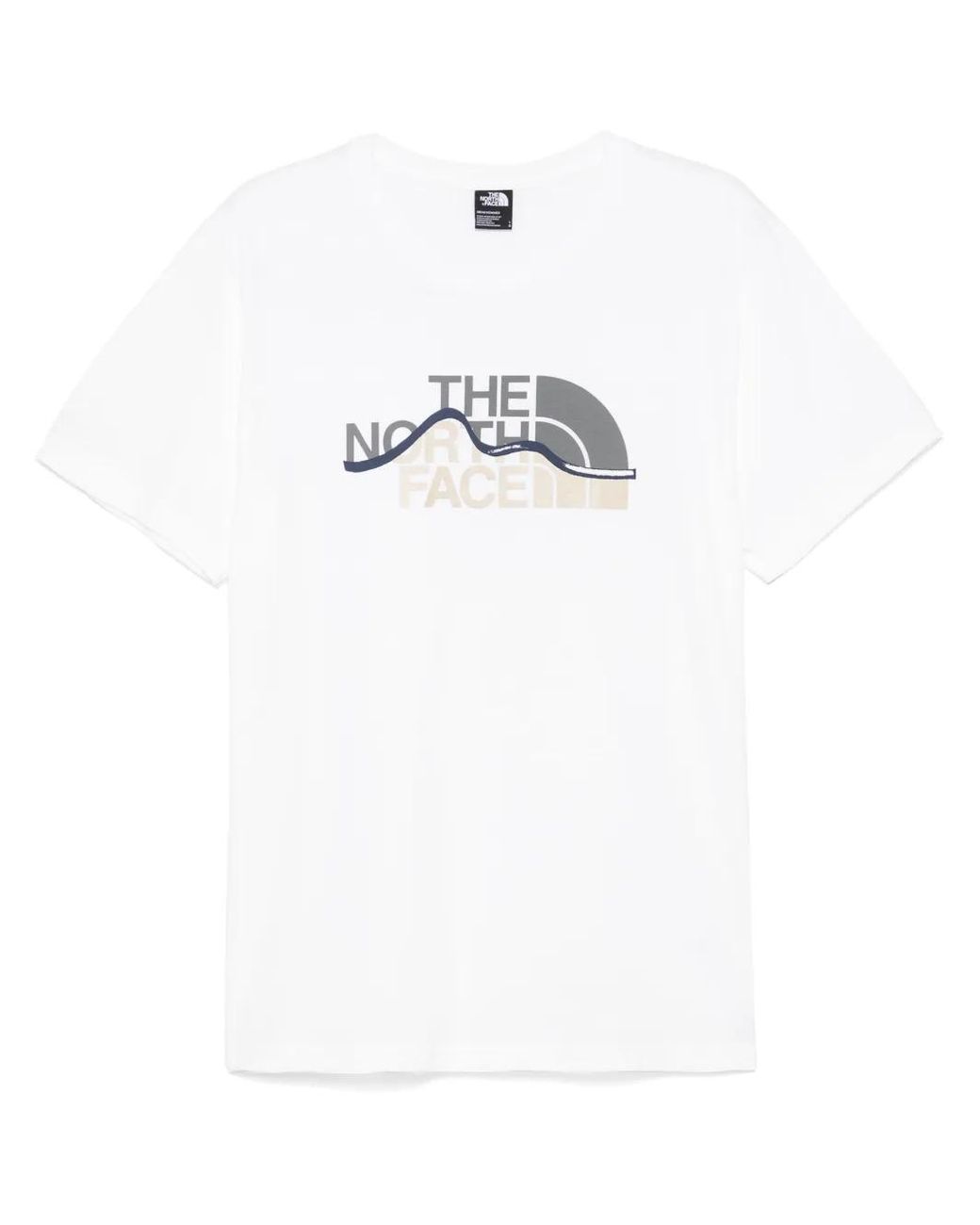 The North Face White Crew Neck T-Shirt for men