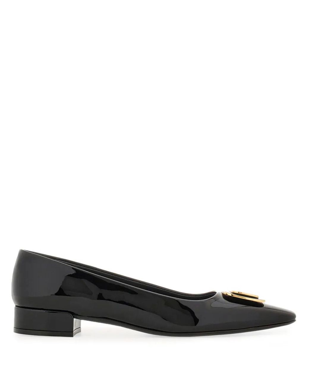 Ferragamo Black New Vara 20Mm Pumps