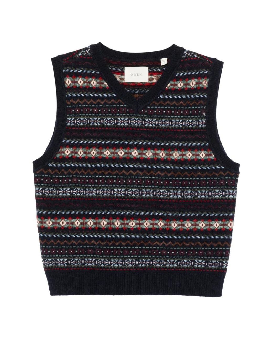 Doen Black Vincent Vest