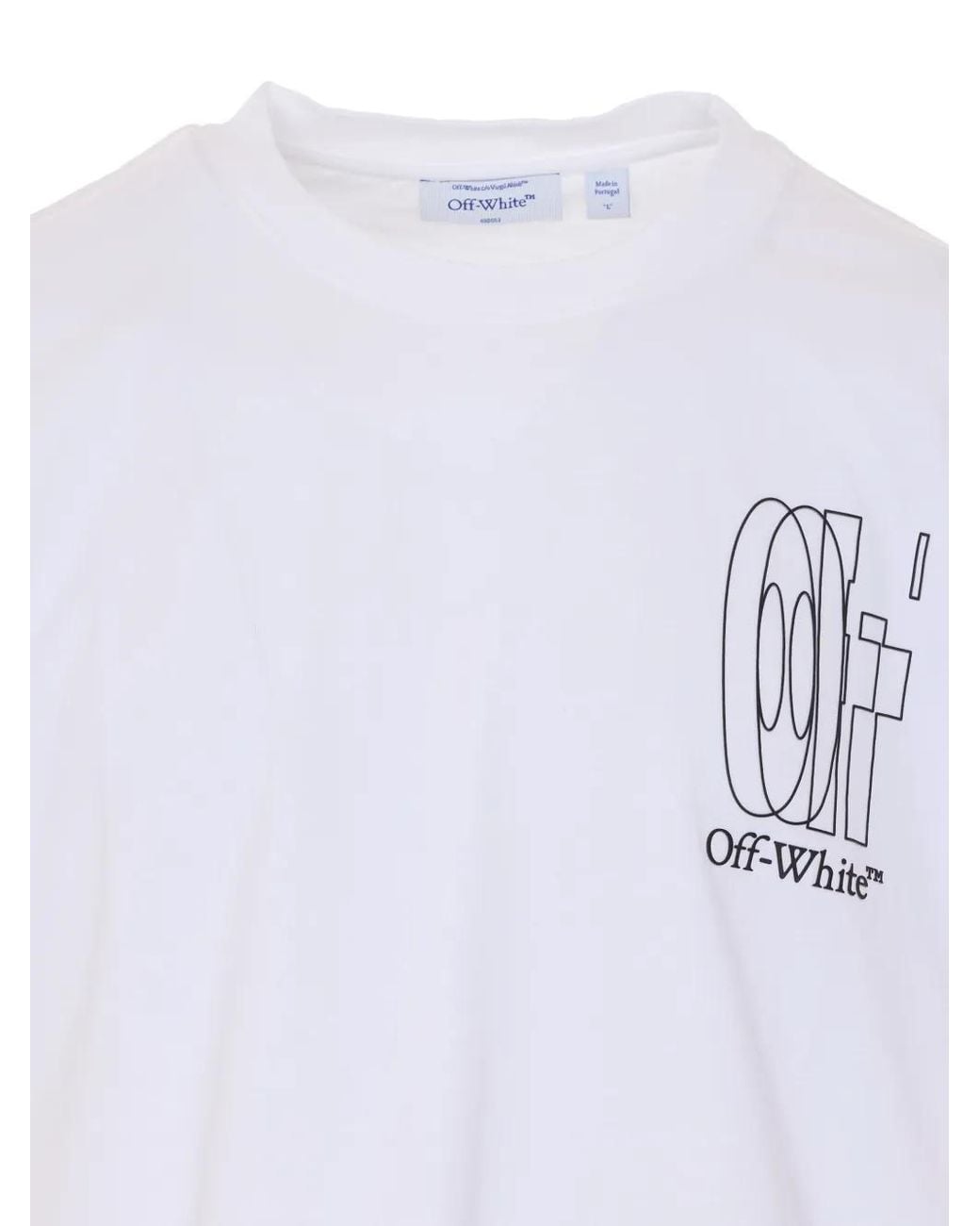 Off-White c/o Virgil Abloh White Big Double Arrow T-Shirt for men