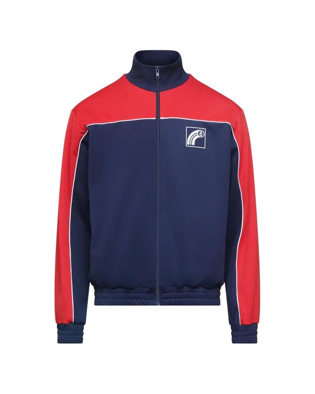 MM6 by Maison Margiela Blue Anagram Track Jacket for men
