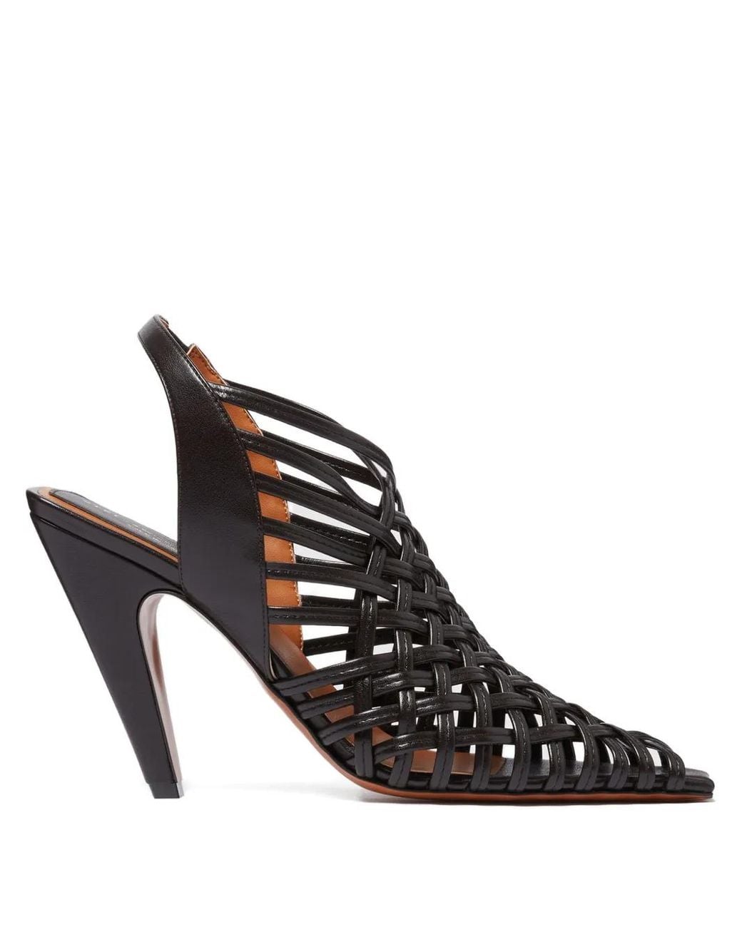 Stella McCartney Black Spur Sandals