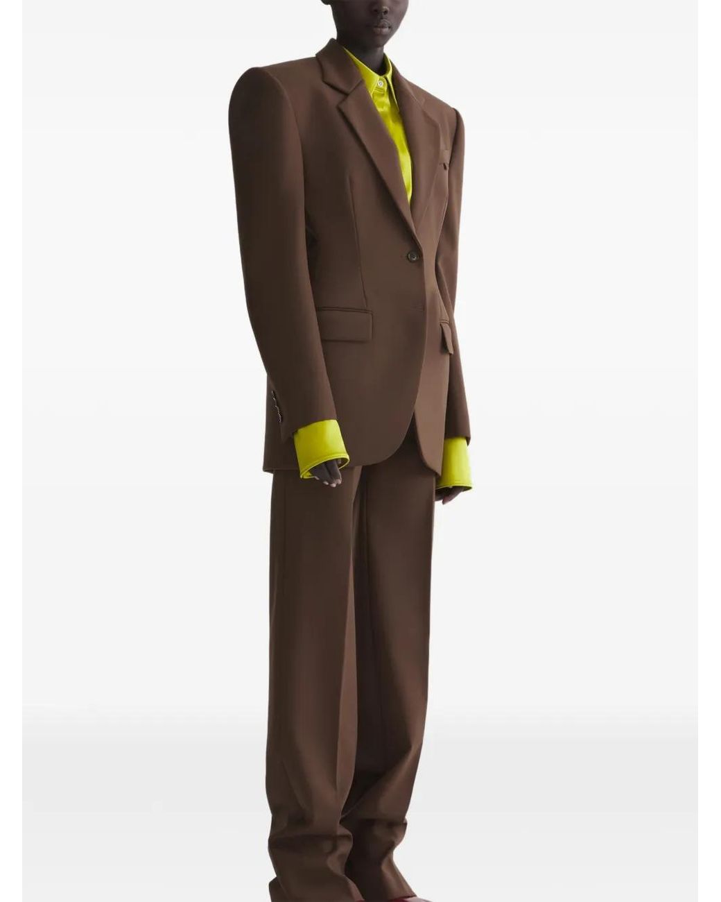 Mugler Green Masculine Blazer