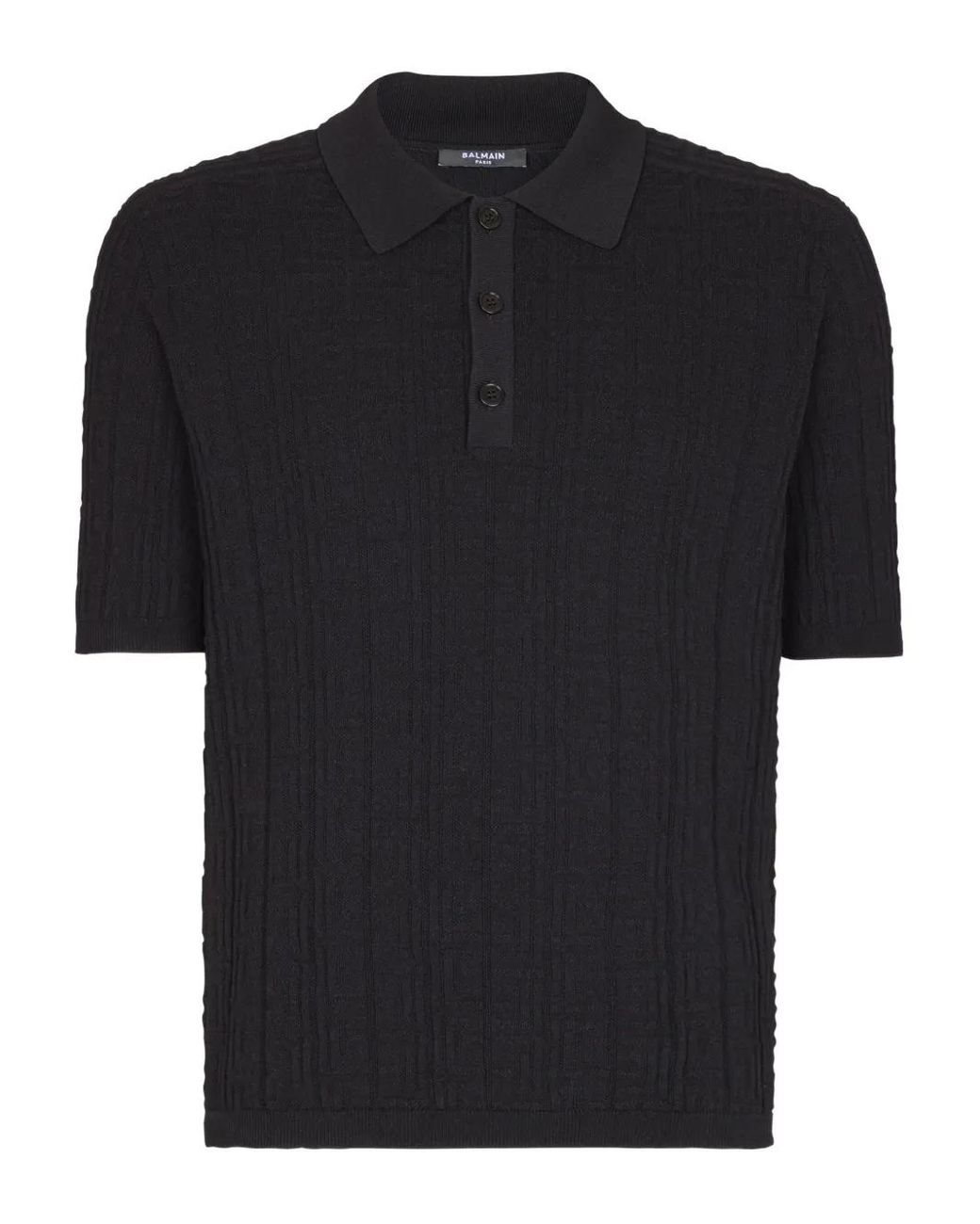 Polo di Balmain in Black da Uomo