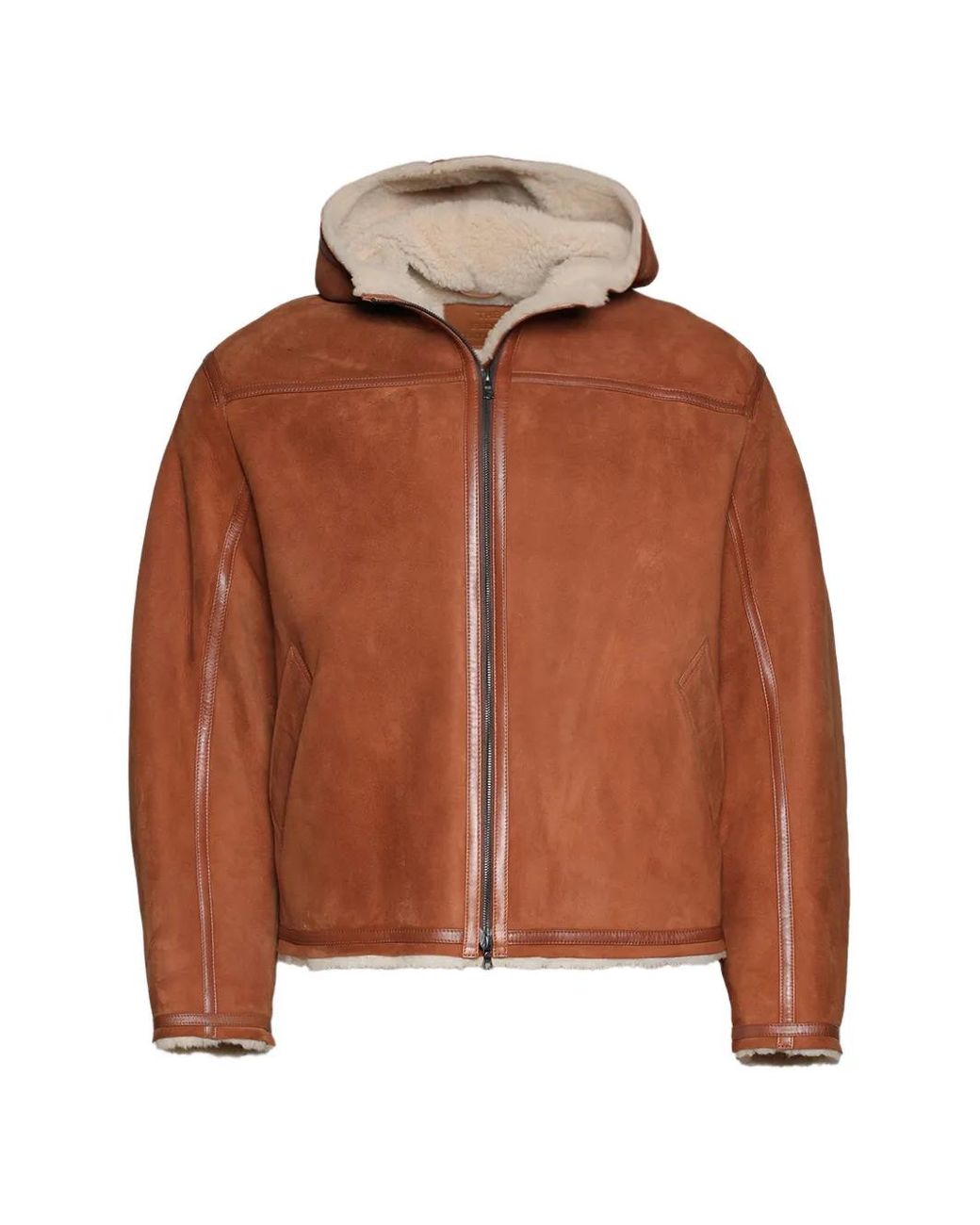 The Elder Statesman Brown Shearling Jacket for men