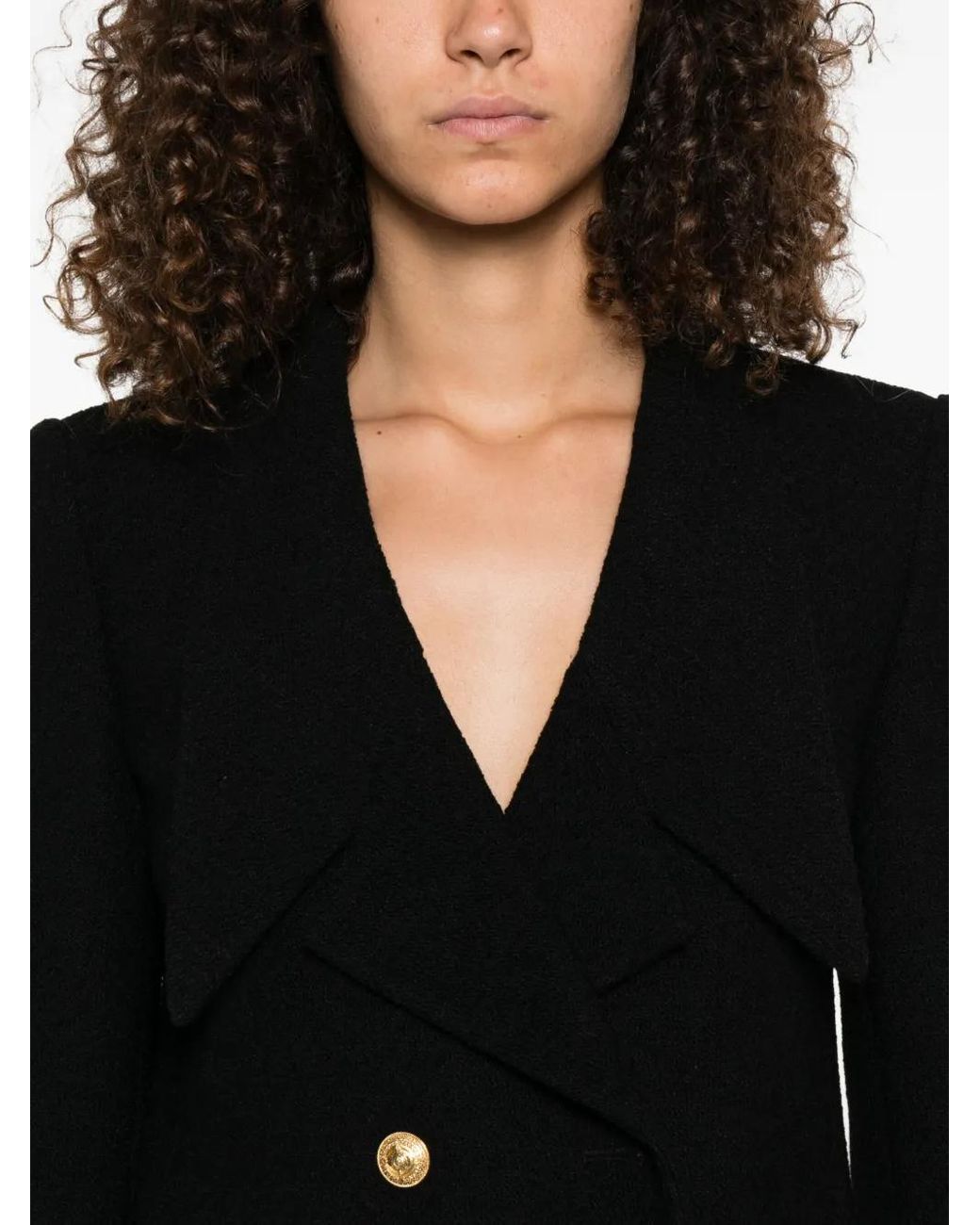 Chloé Black Double-Breasted Blazer