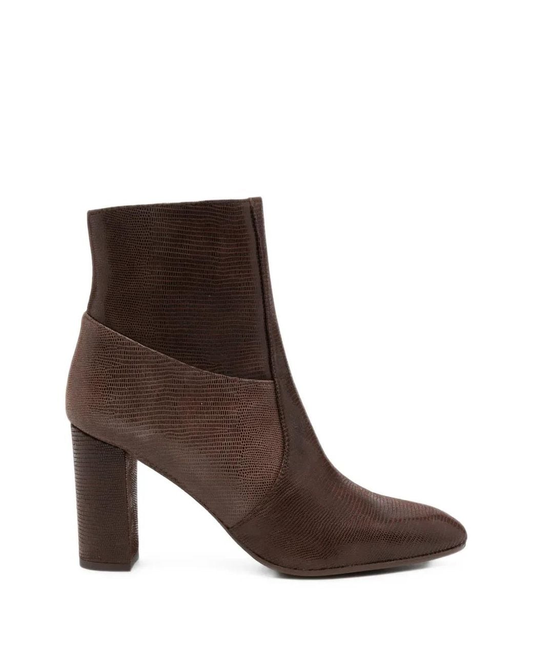 Chie Mihara Brown Stiefeletten Mit Eidechsen-Optik