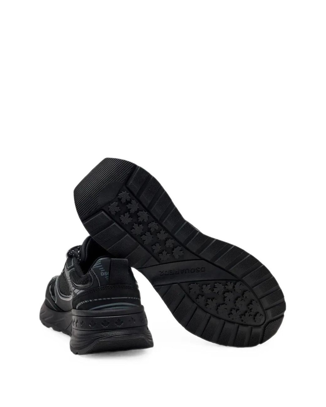 DSquared² Black Sprinter Sneakers for men