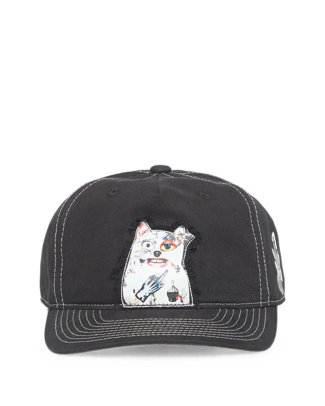 RIPNDIP Black Lord Nermal Collage Snapback Cap