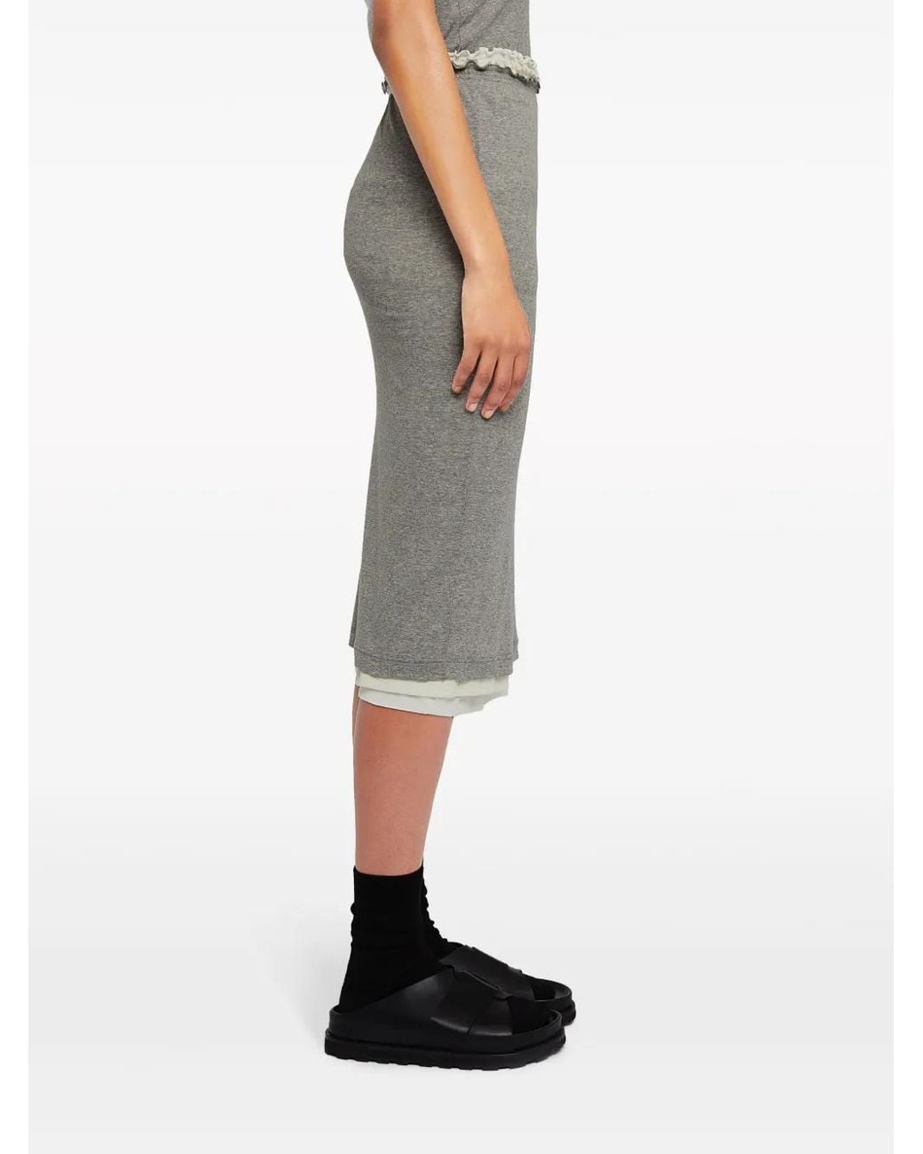 Jil Sander Gray Skirts