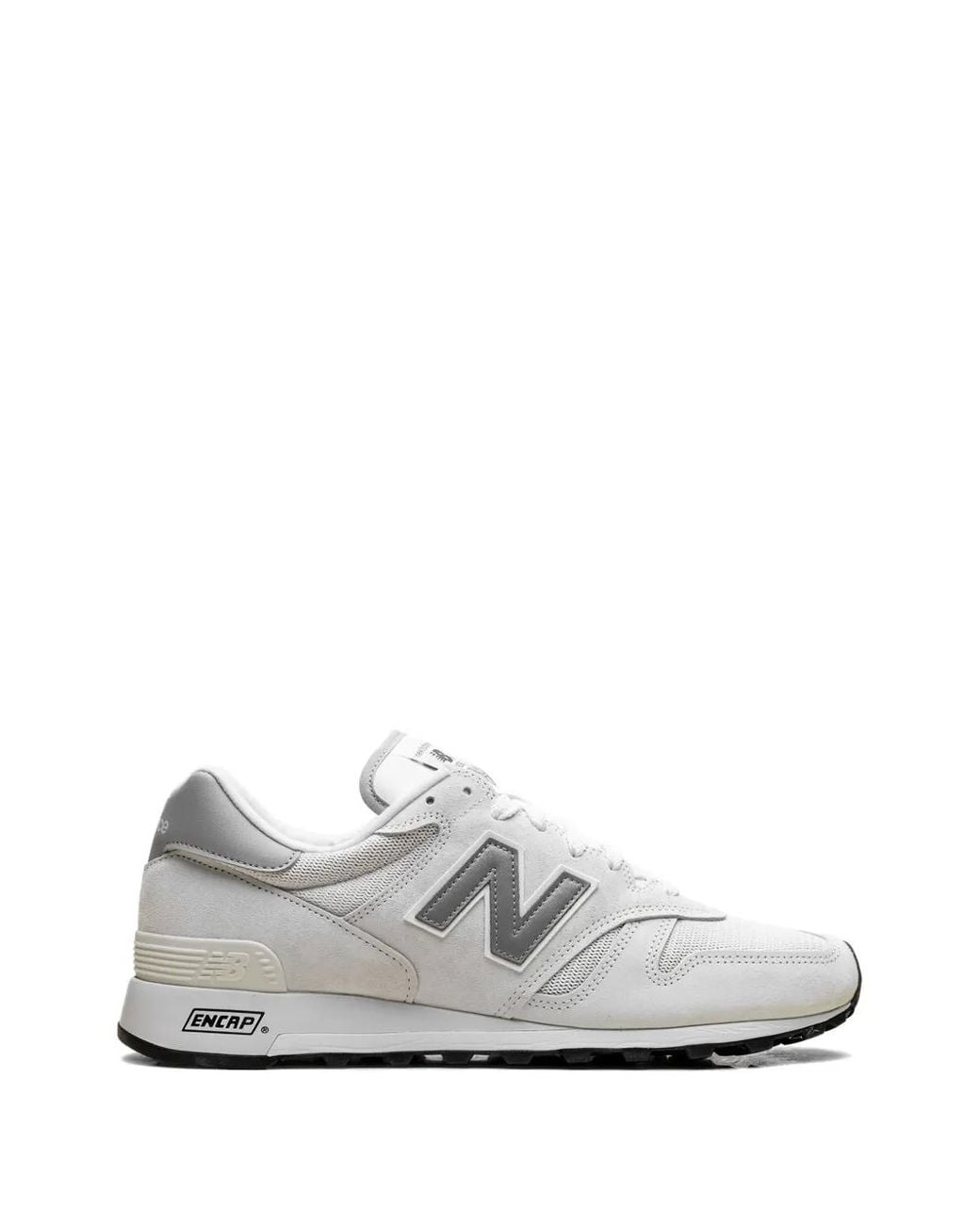 New Balance White 1300 Low-Top Sneakers