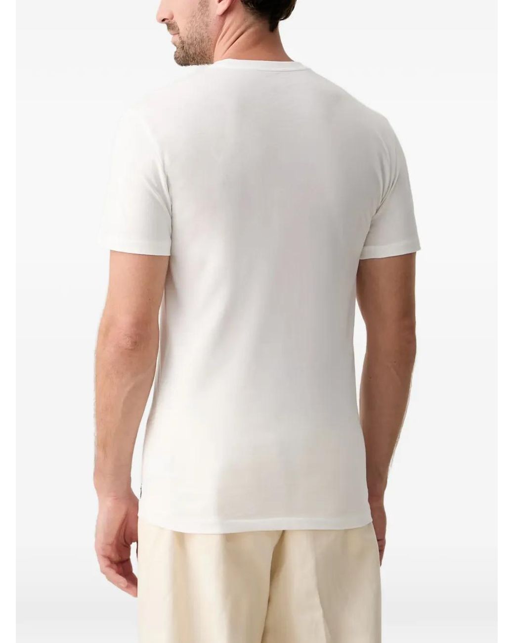 Polo Ralph Lauren White Crew-Neck T-Shirt 9 (Set Of Three) for men