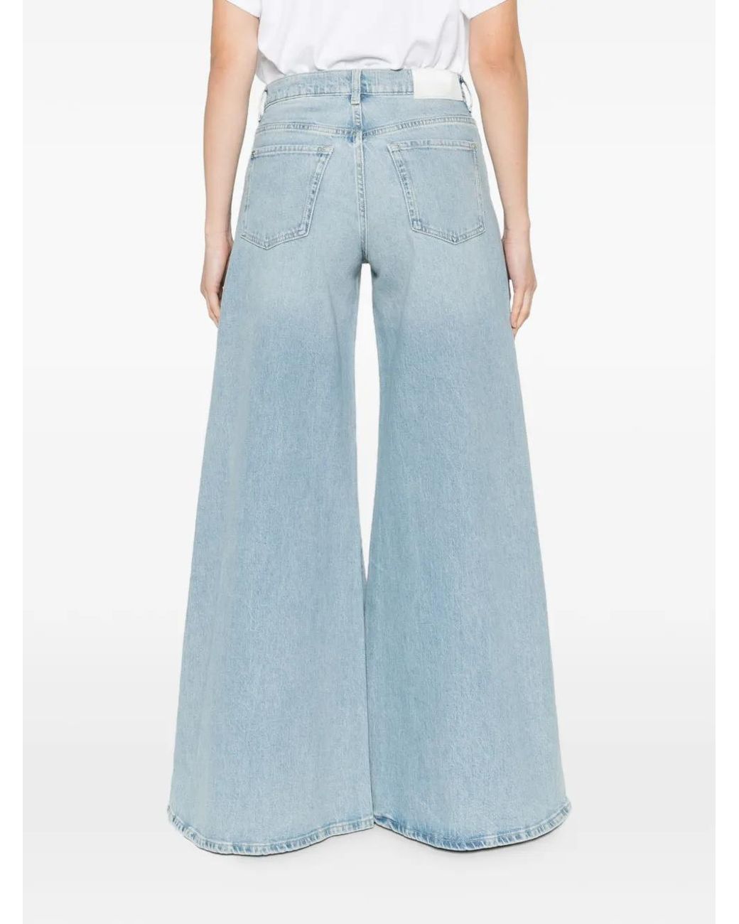 7 For All Mankind Blue Willow Jeans