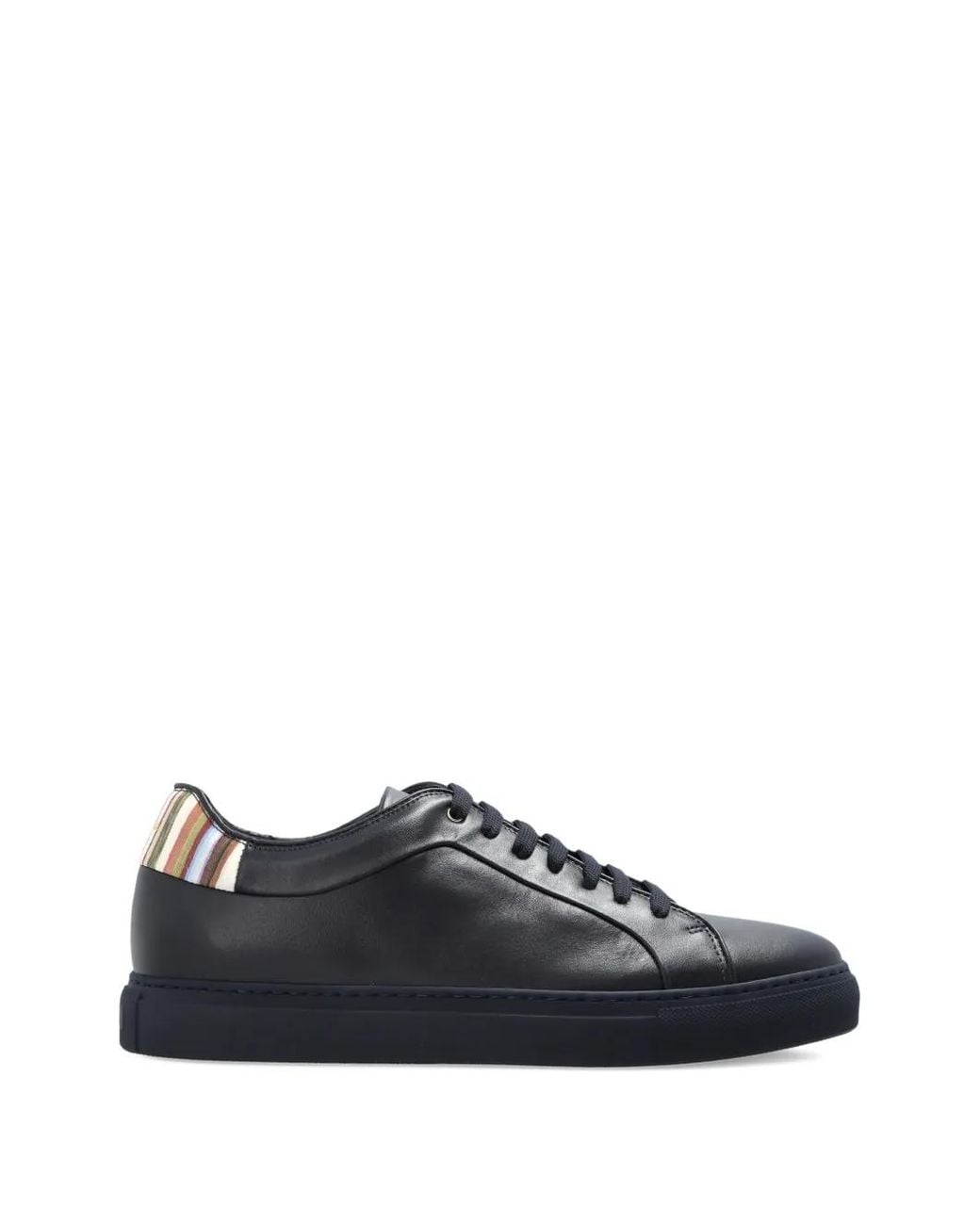 Paul Smith Blue Basso Sneakers With Stripe Trim for men