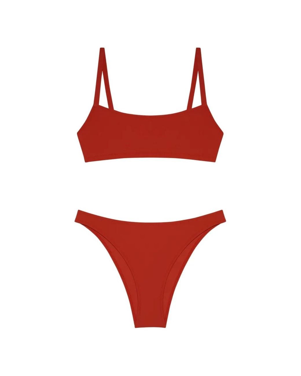 Lido Red Undici Low-Waist Bikini