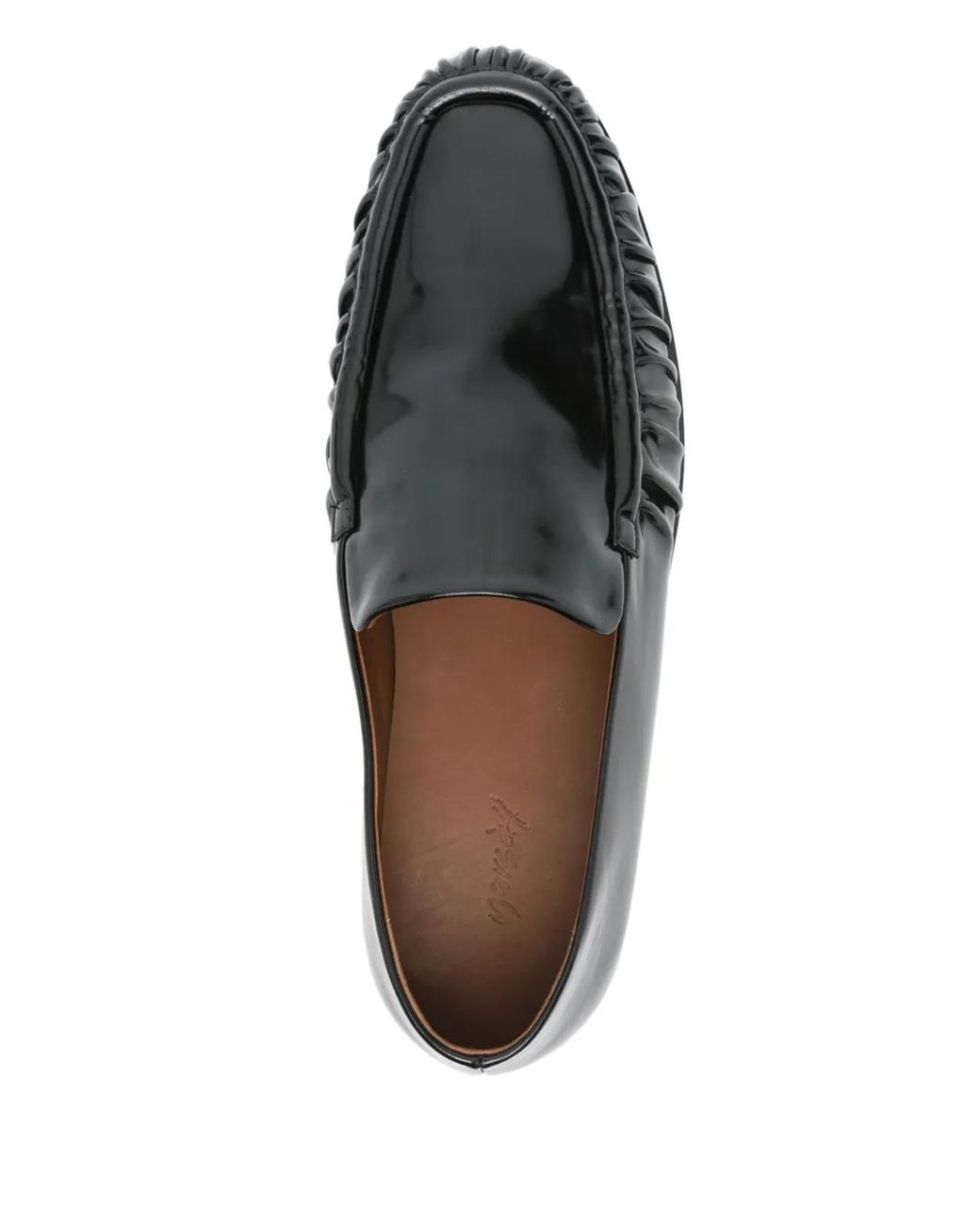 Marsèll Black Leather Loafers for men