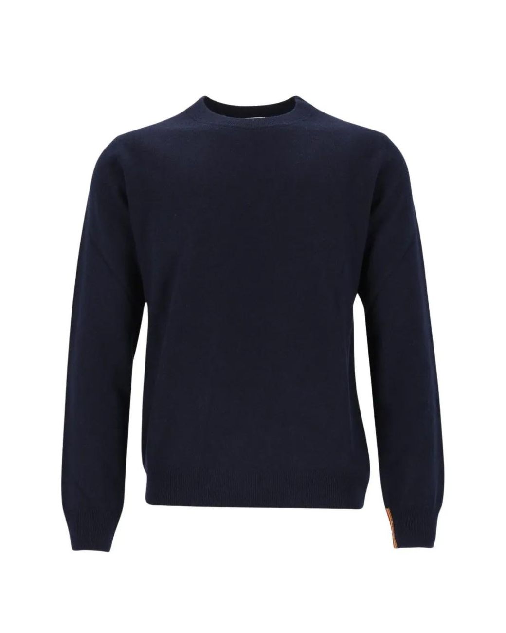 Paul Smith Blue Cashmere Crew-Neck Sweater for men