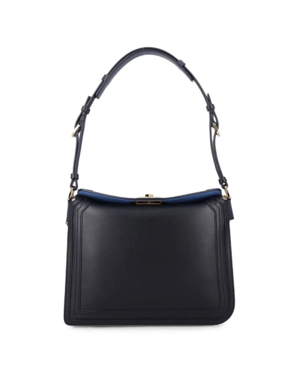 Lanvin Blue Compagnon Tote Bag