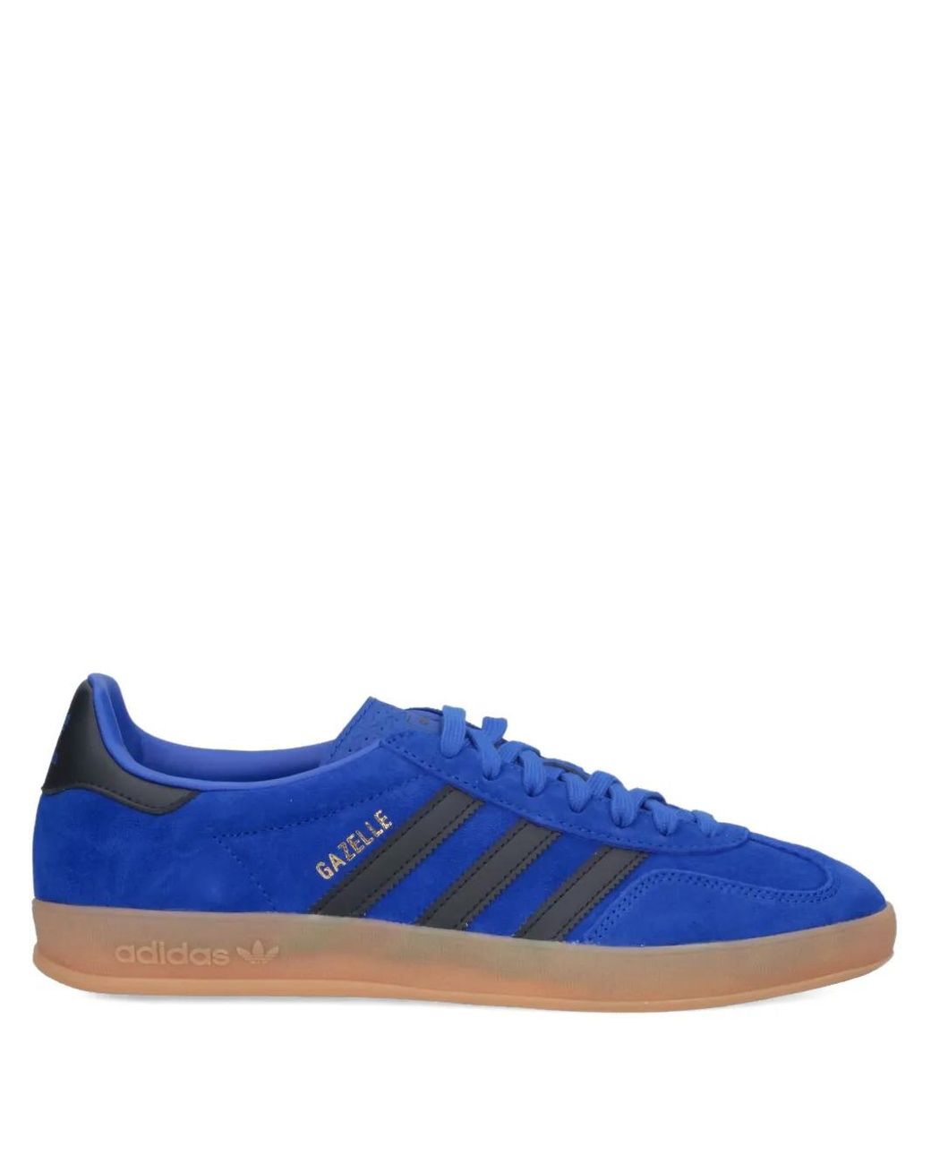 Adidas Blue Gazelle Suede Sneakers for men