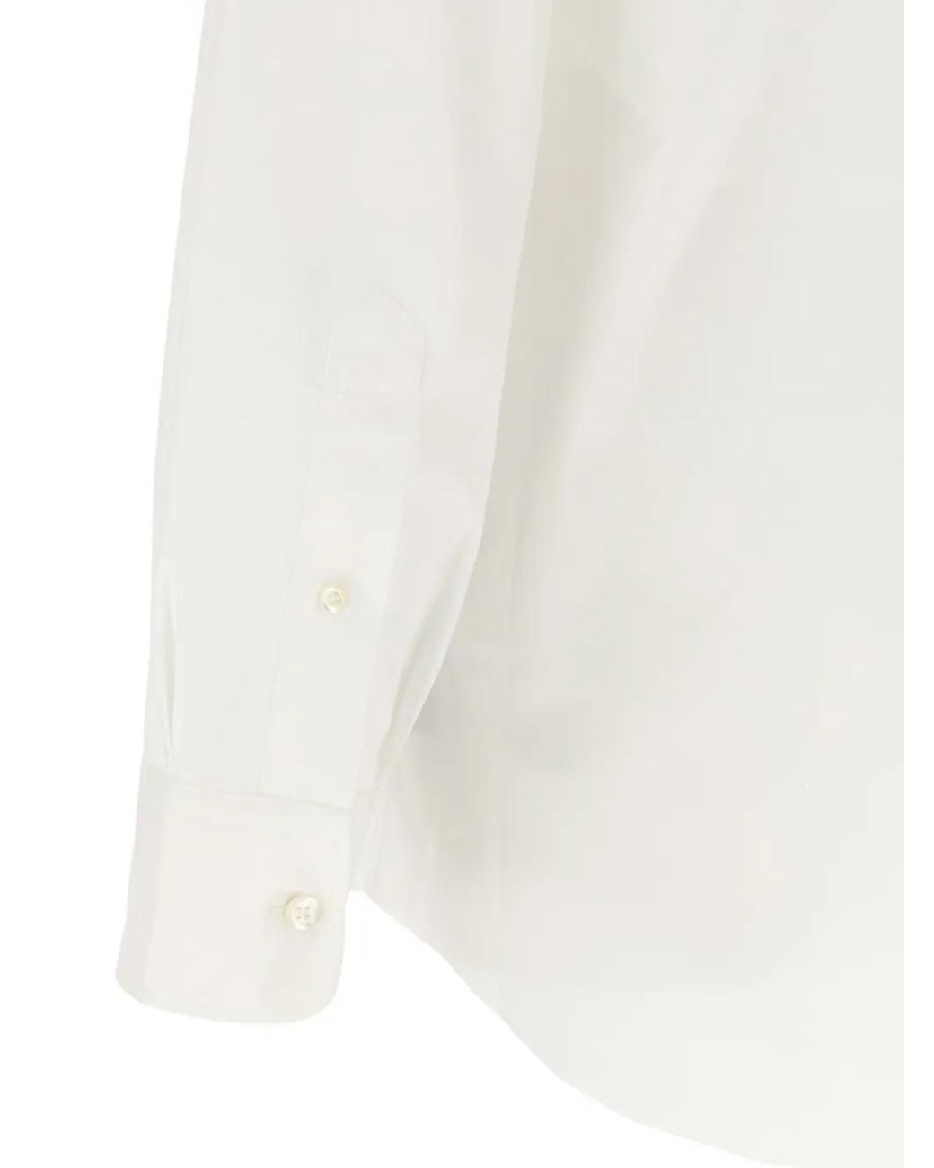 Maison Margiela White Cotton Shirt for men