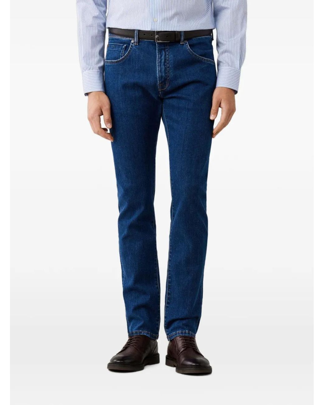 Hackett Blue Newburg Slim-Fit Jeans for men