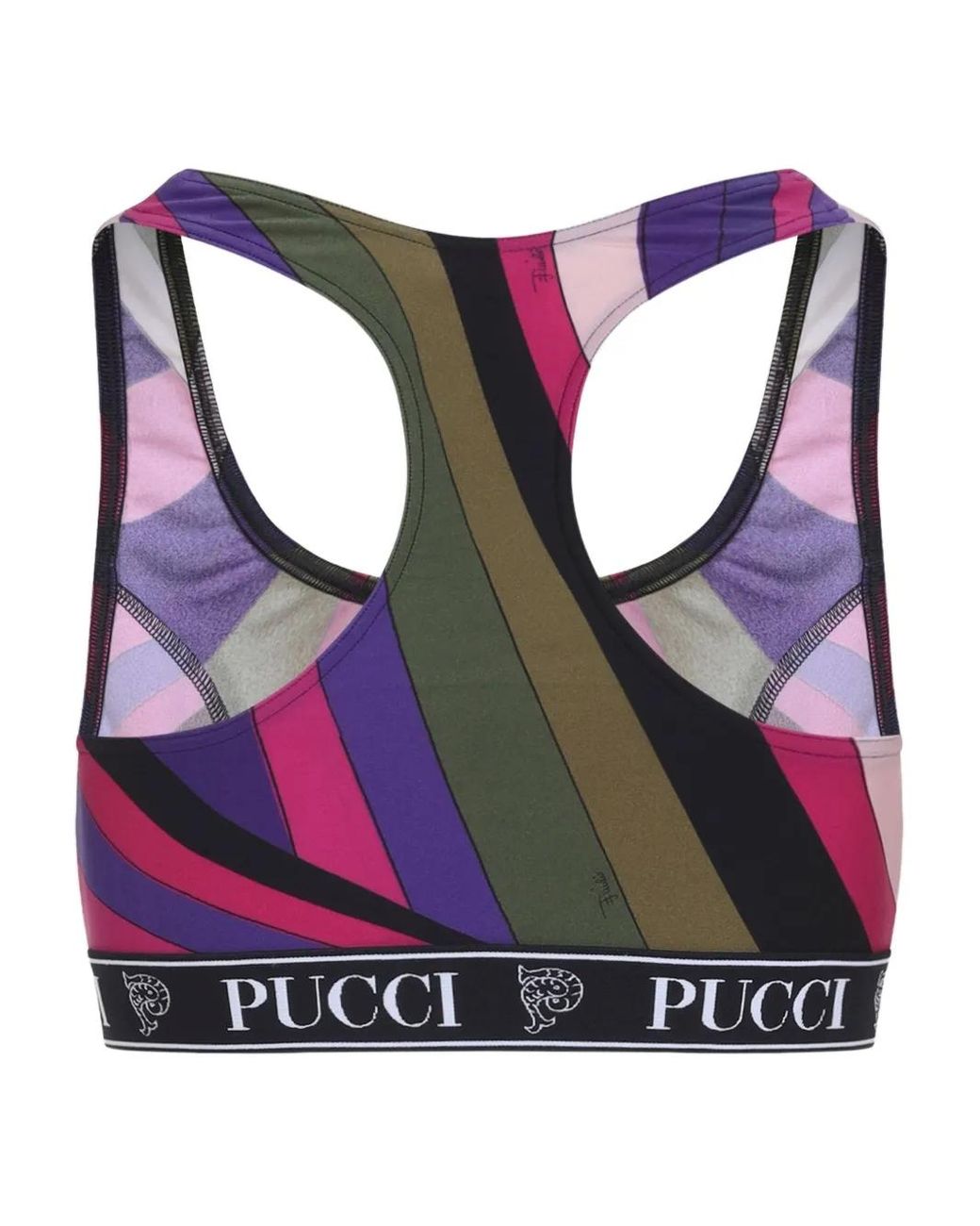 Emilio Pucci Pink Polyamide Top