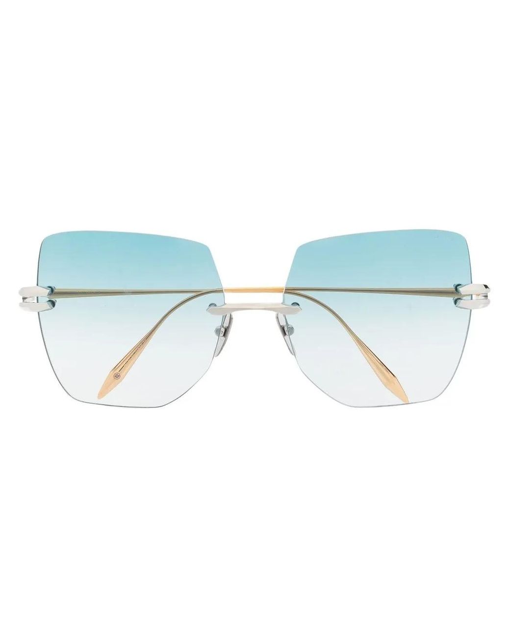 Dita Eyewear Blue Gradient Butterfly-Frame Sunglasses