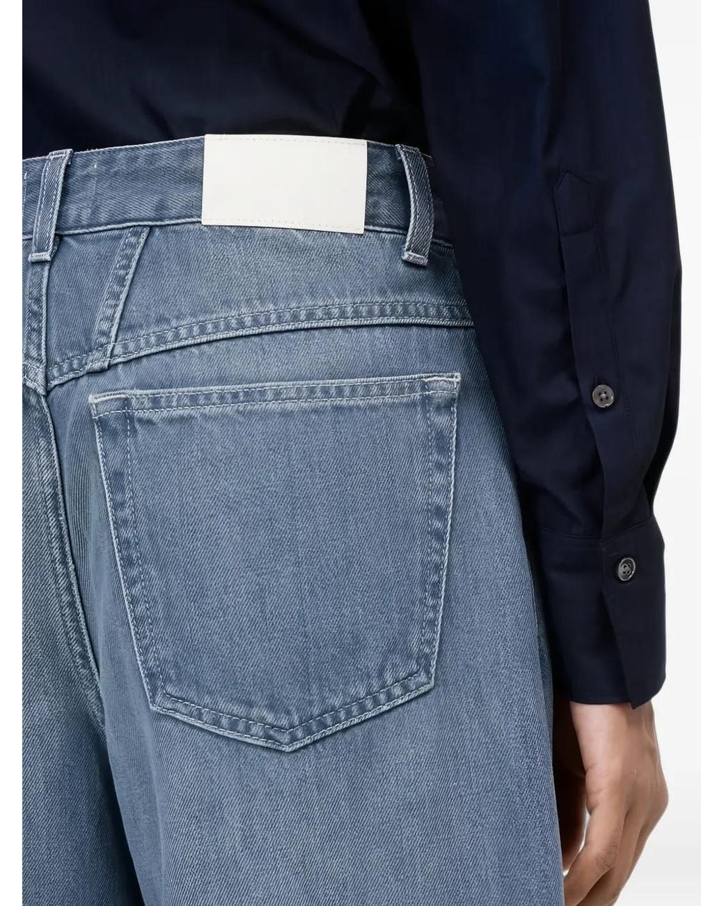 Closed Blue Jazzie Barrel-Fit Jeans