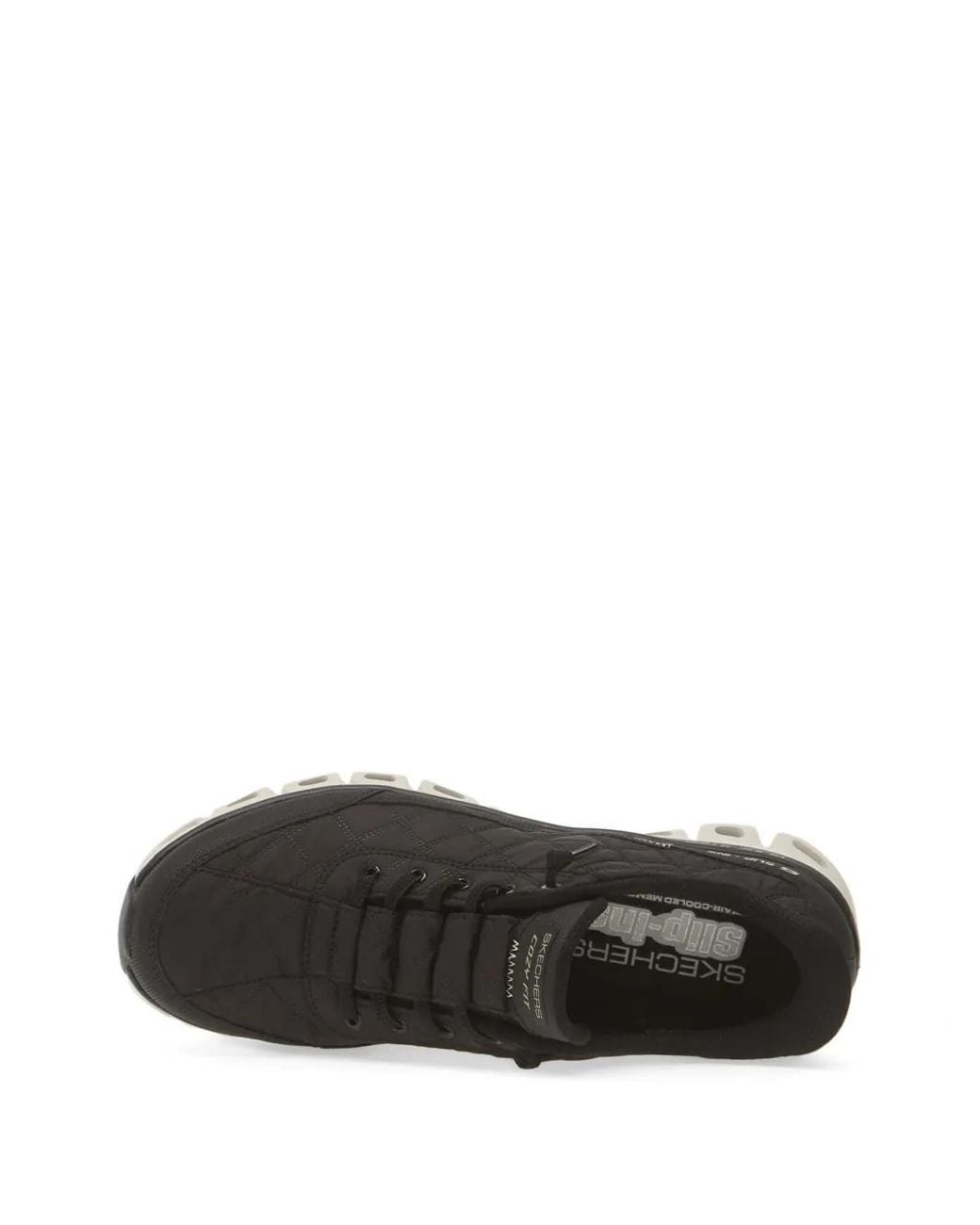 Skechers Black Slip-Ins Glide-Step Low-Top Sneakers
