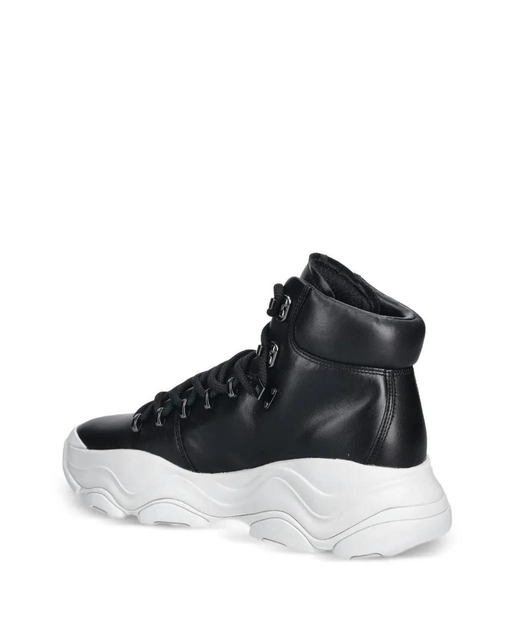 Michael Kors Black Atlas Leather Boots for men