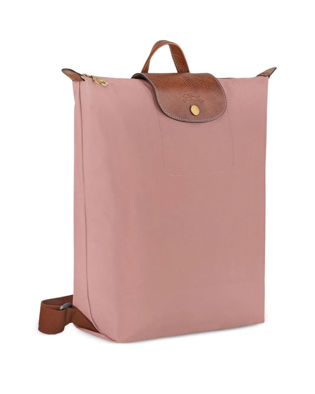 Longchamp Pink Le Pliage Original M Backpack