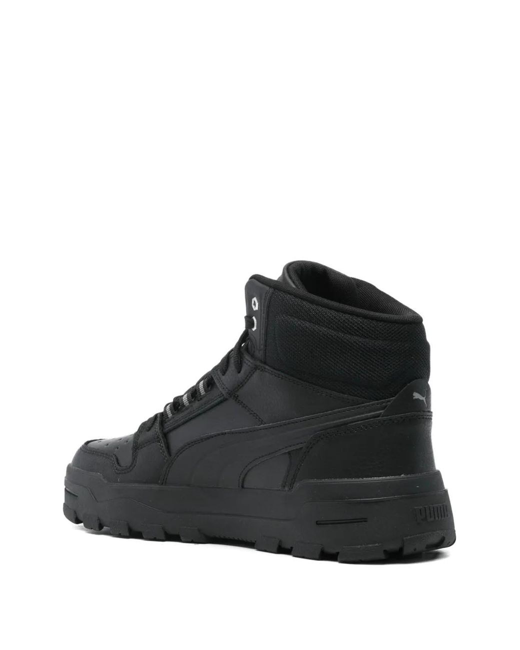 PUMA Black Rebound Sneakers