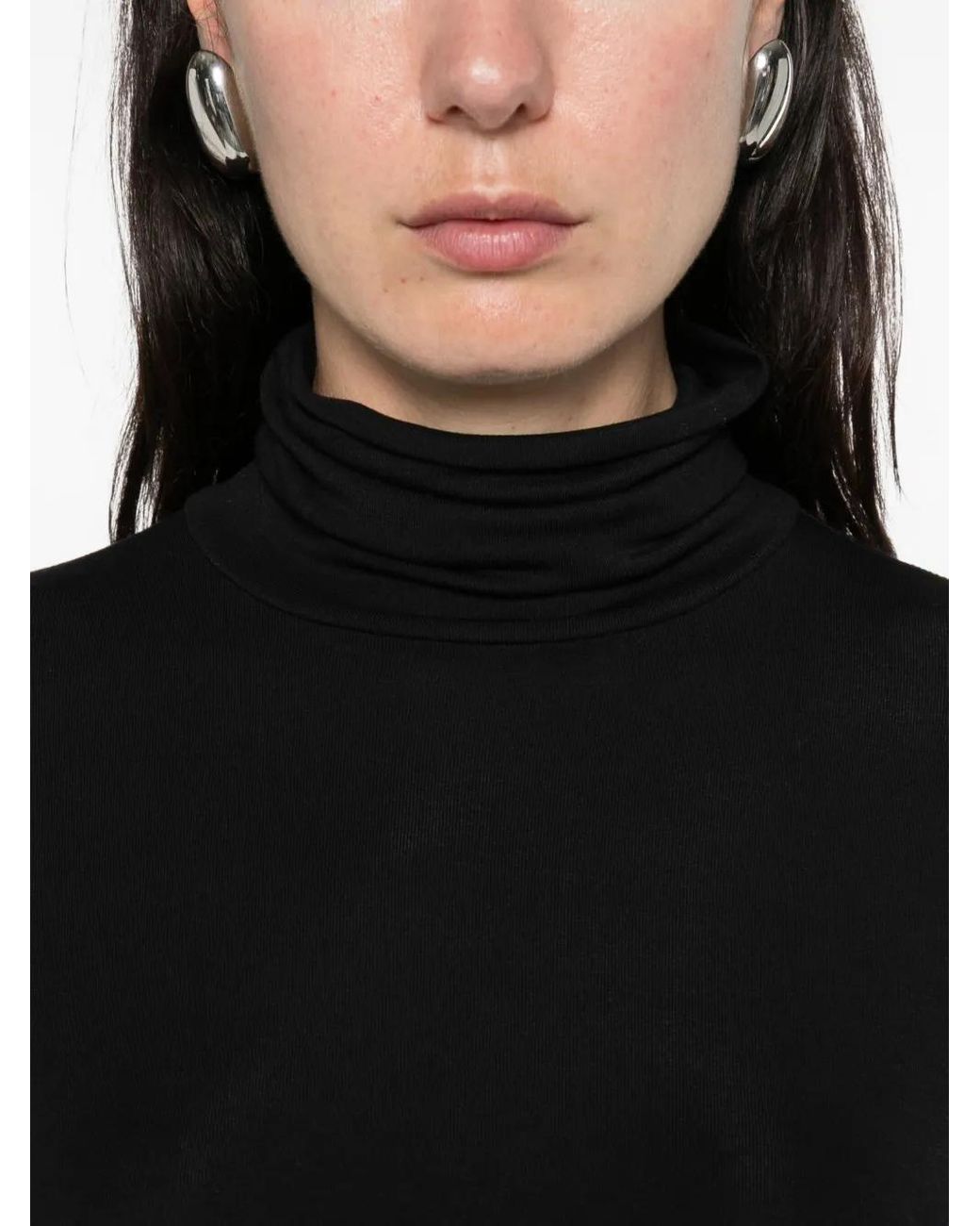 Marc O' Polo Black Turtleneck Long-Sleeve Jersey