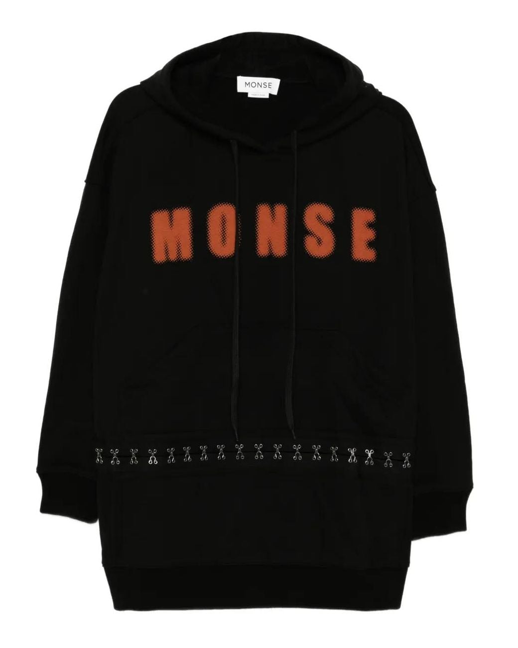 Monse Black Logo-Printed Dress