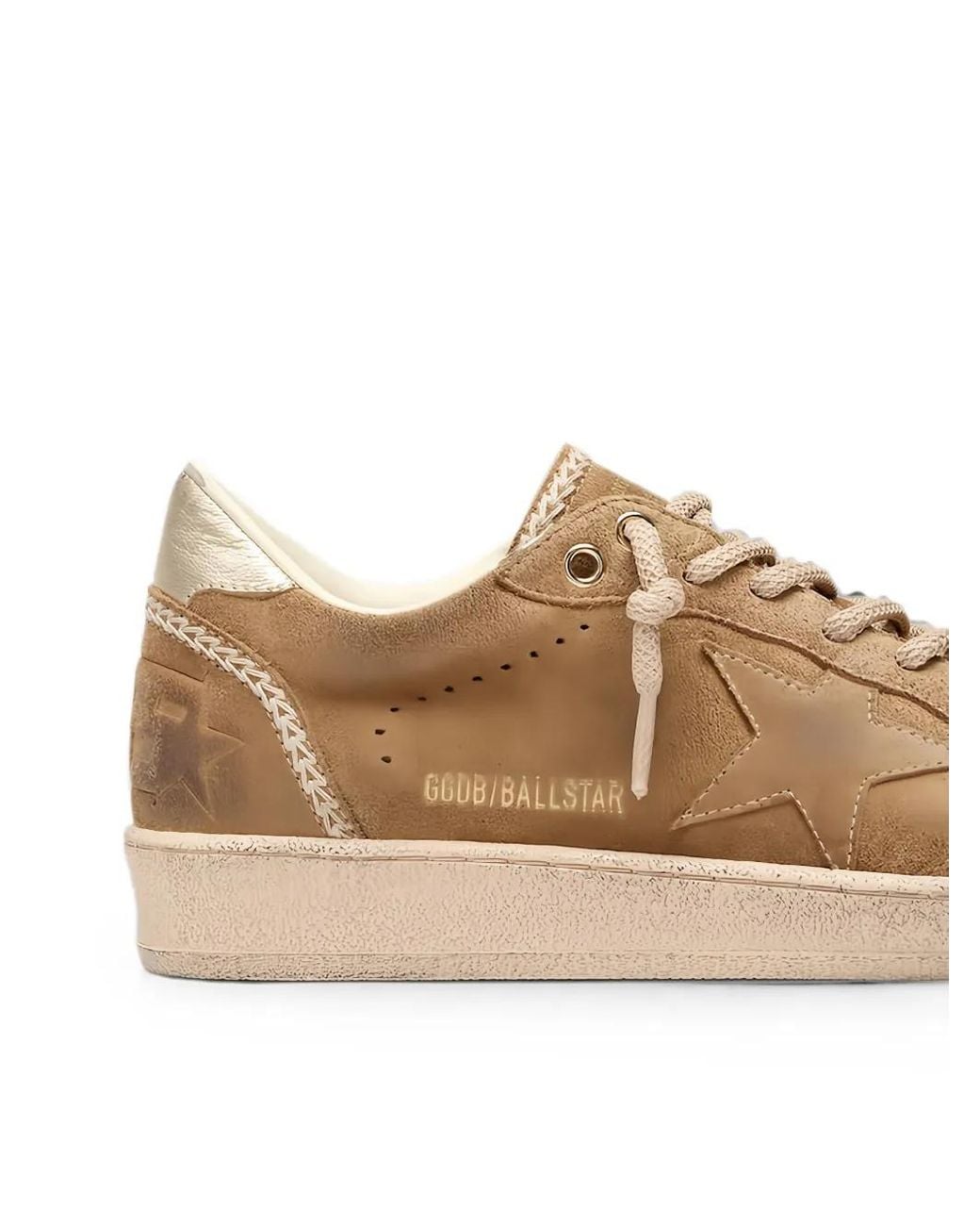 Golden Goose Deluxe Brand Natural Sneakers Ball Star