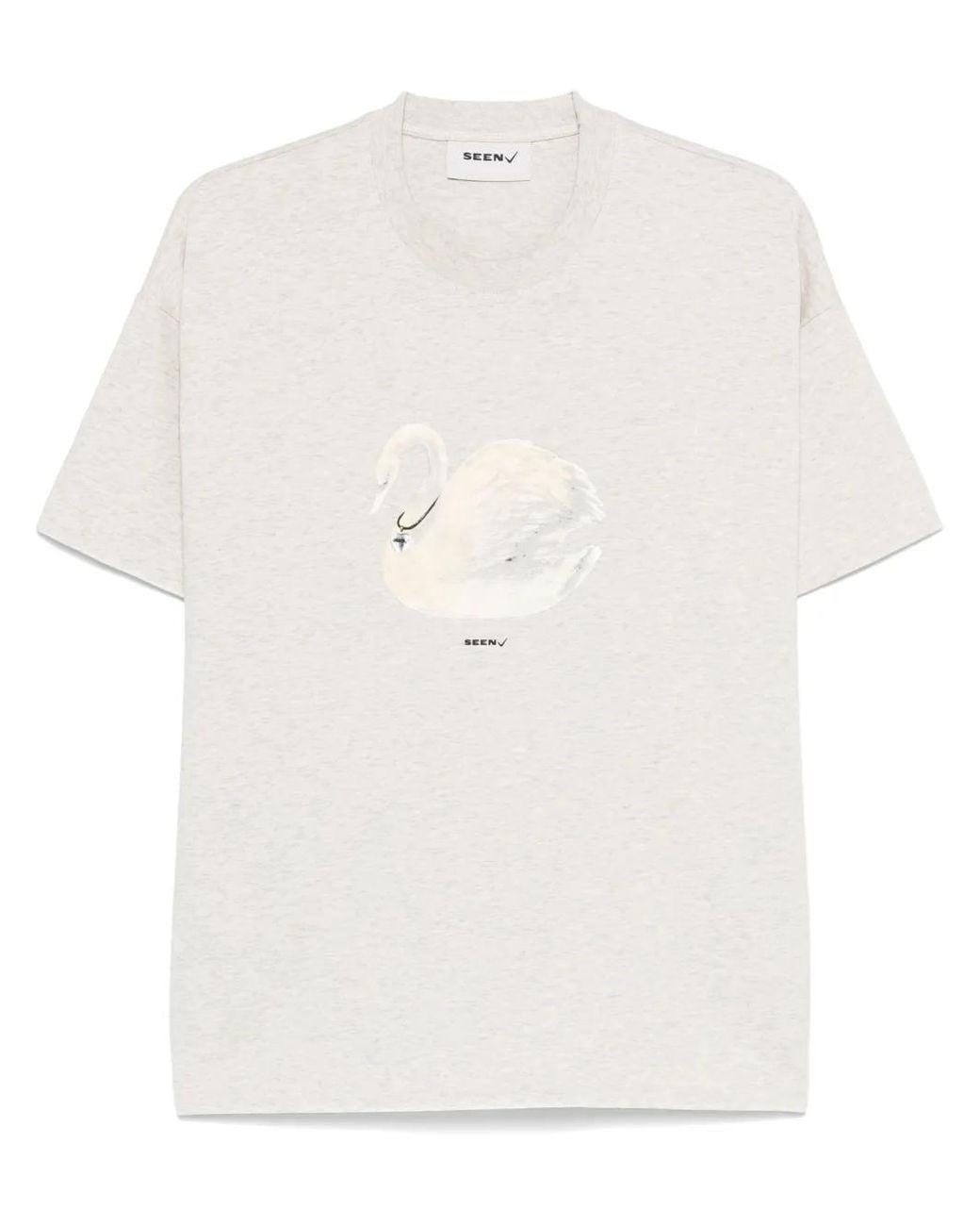 SEEN USERS White Becoming A Swan T-Shirt
